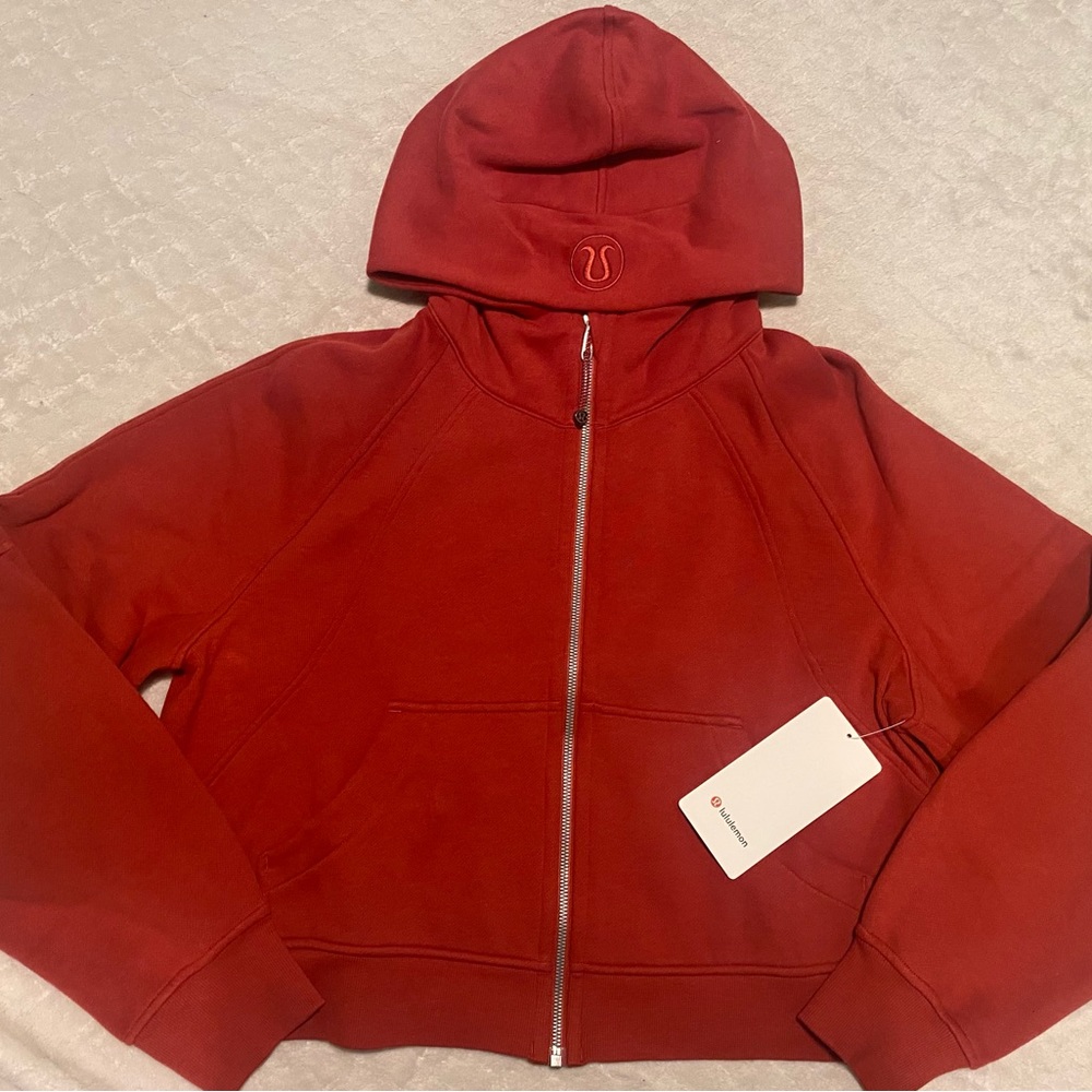 Lululemon full zip oversize scuba